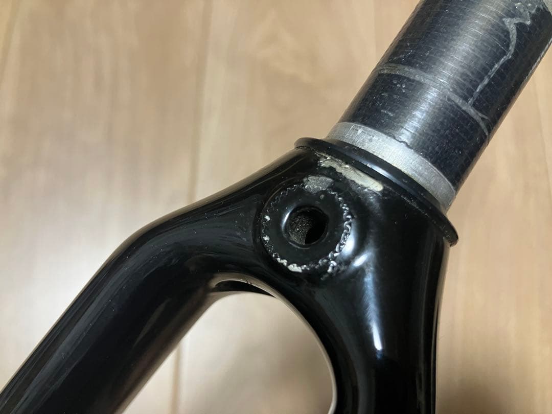 Mizuno ミズノ　カーボン フロントフォーク 700C 1インチアヘッド