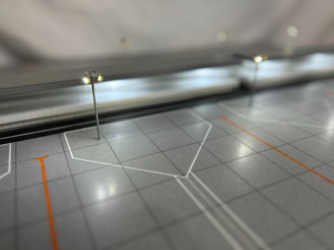 空港ジオラマ模型　DeltaGroove 1514　terminal　1/400