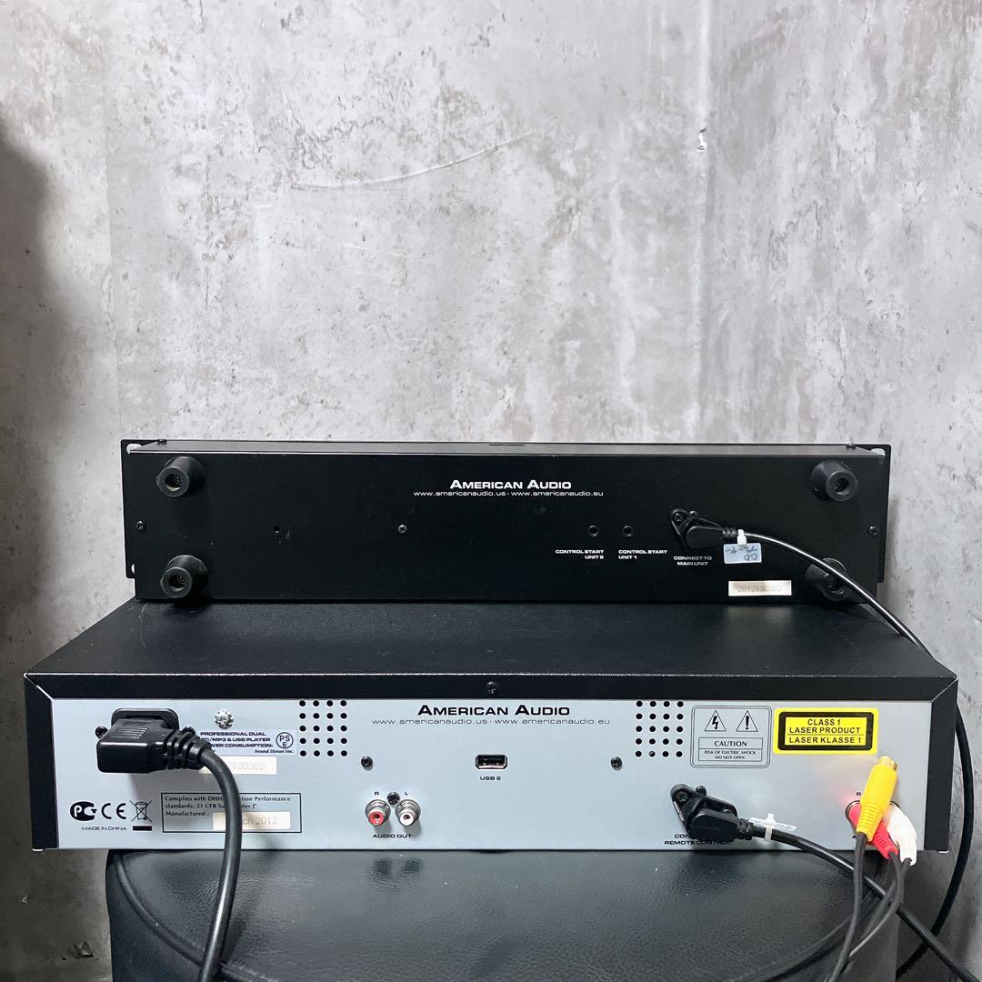 【希少】アメリカンオーディオ デュアルCDプレーヤー UCD-200 CDJ