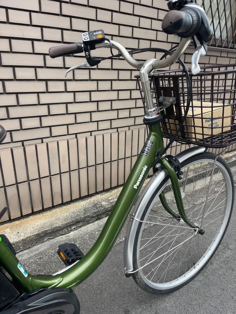 【新品に近い状態】パナソニック電動アシスト自転車です^_^