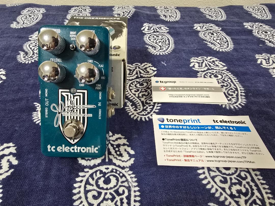 tc electronic THE DREAMSCAPE ジョン・ペトルーシ