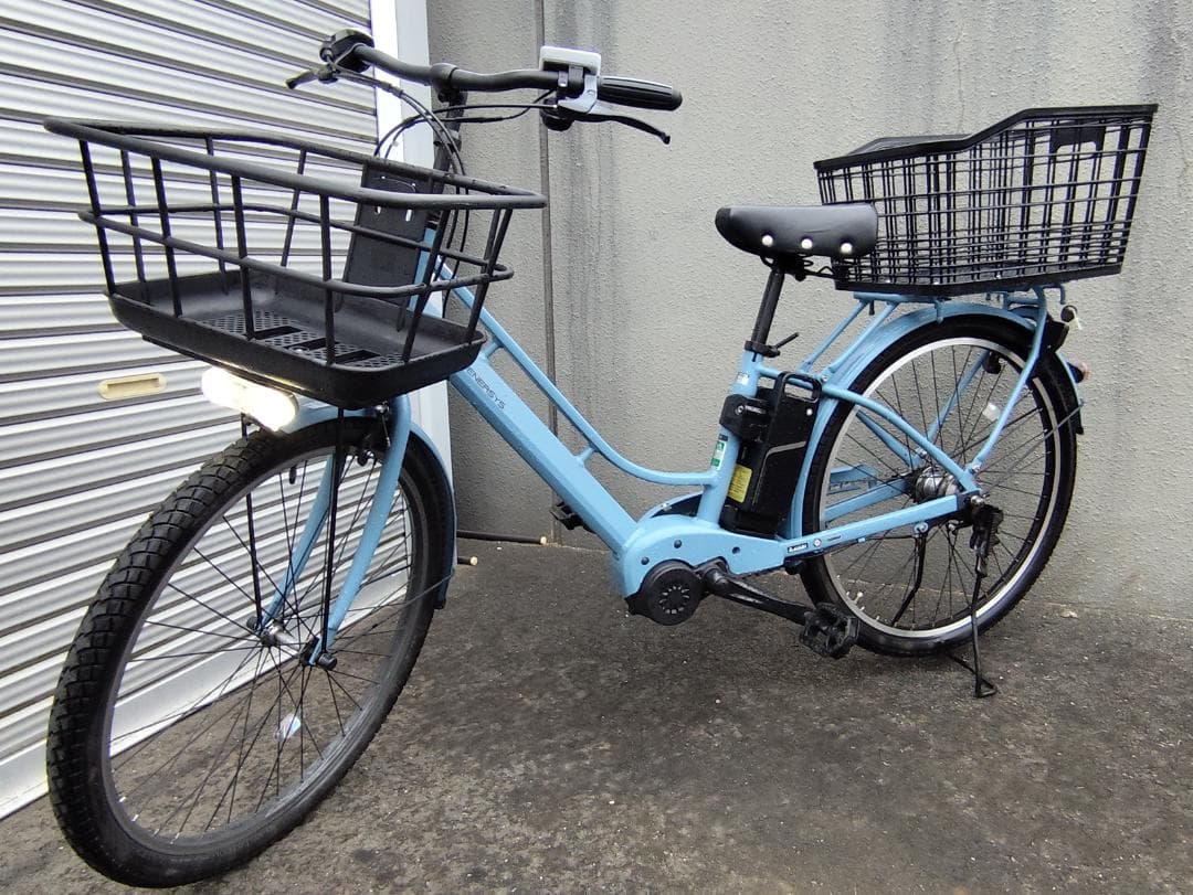 サイクルベースあさひ　エナシスＭe　水色　2024年製　美品