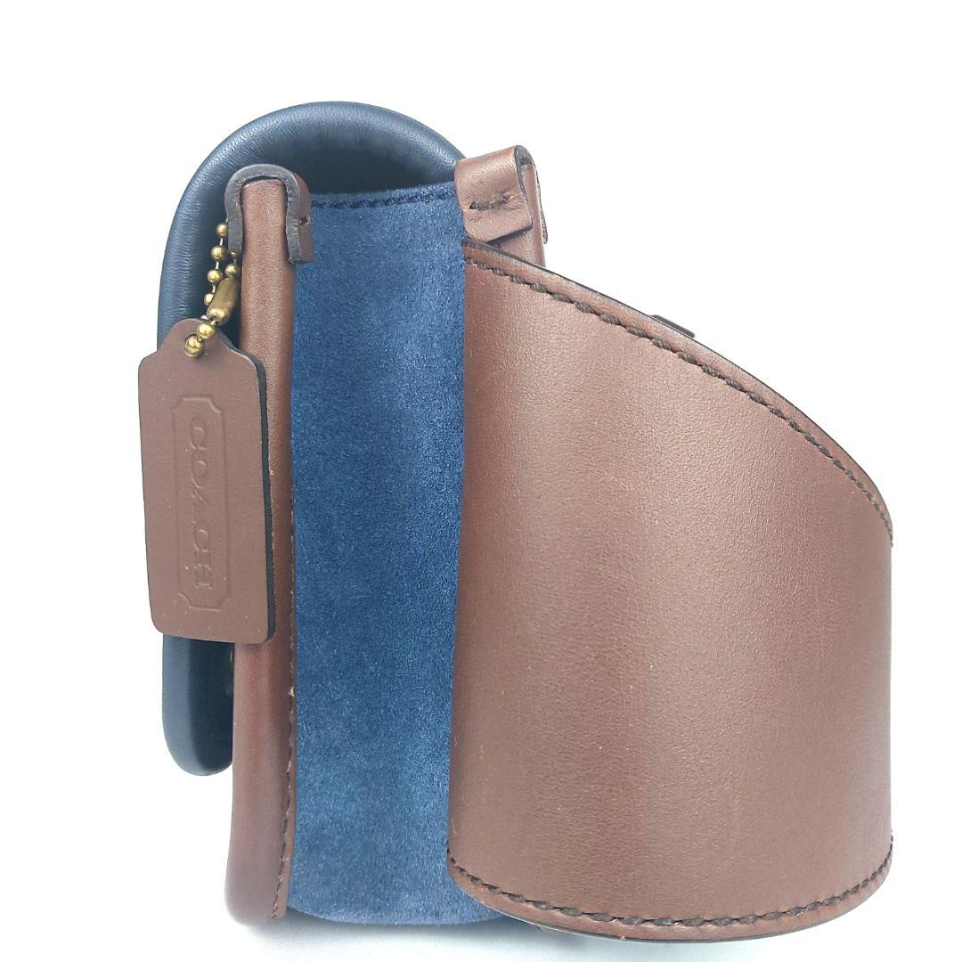 【レア】 COACH コーチ ボディバッグ クロスボディ ウエストバッグ レザー