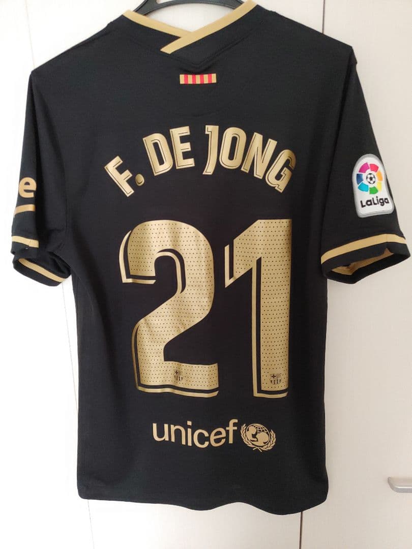 【希少/正規品】バルセロナ　デ・ヨング　ユニフォーム