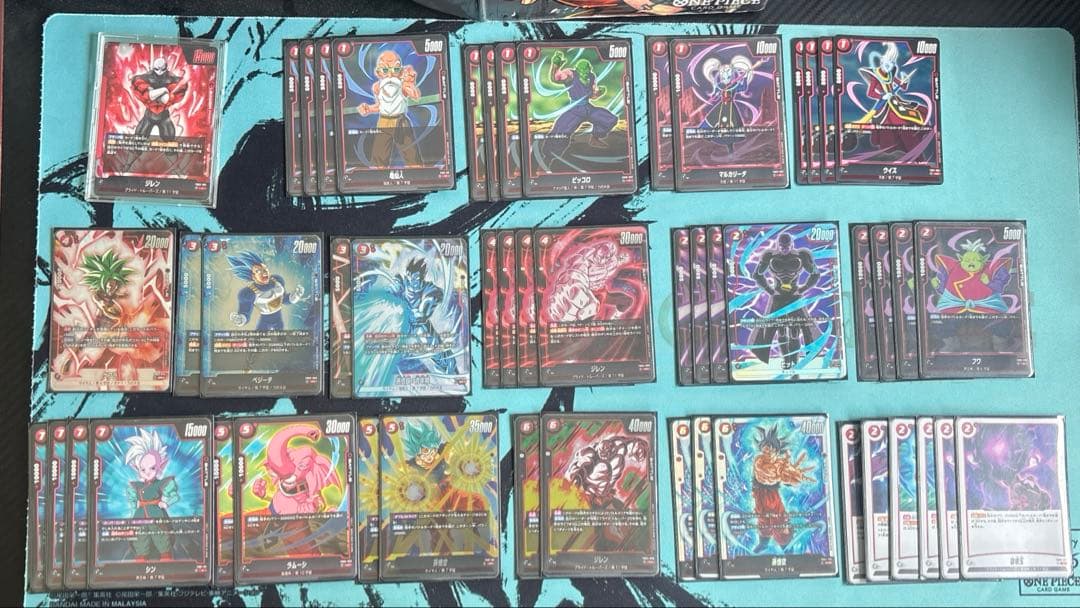 ドラゴンボールフュージョンワールド ジレンデッキ 赤のデッキパーツ