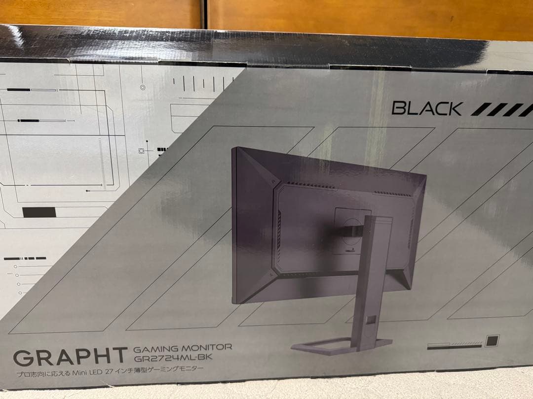 GRAPHT QDMiniLED 27インチ WQHD ゲーミングモニター