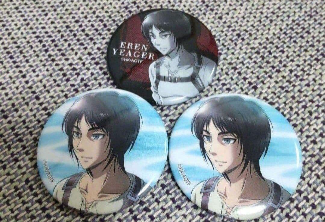 進撃の巨人　エレン・イェーガー　描きおろし 海Ver　ハンジ　ミカサ　リヴァイ