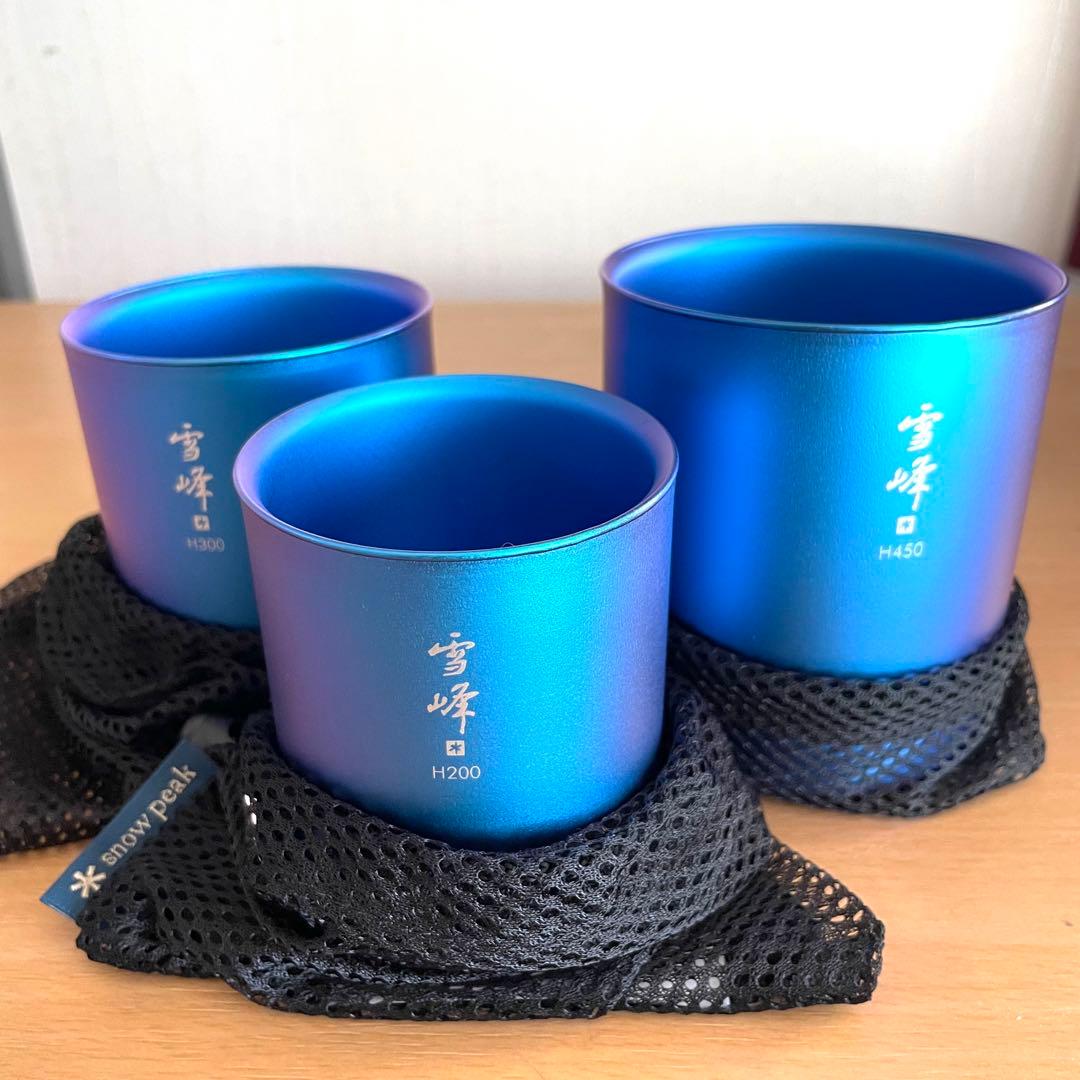 オンライン限定！新品スノーピーク　スタッキングマグ雪峰 3点セット