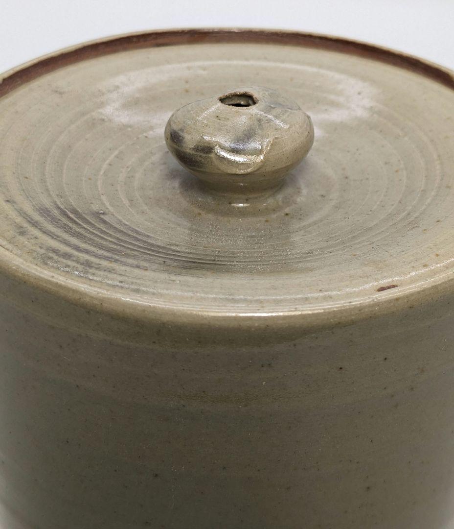 岡山県重要無形文化財 黒井千左 虫明焼 水指 用心箱 水差 抹茶道具 茶器 食器