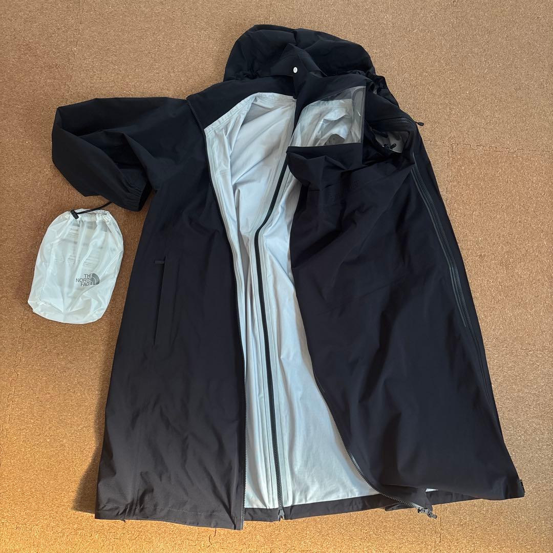 ノースフェイス ピッカパックレインコート ブラック Sサイズ