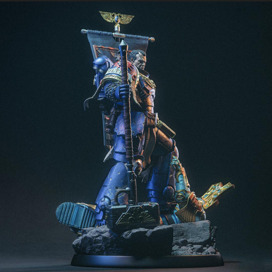 1/8 ウォーハンマー タイタス 未塗装未組立 フィギュア ガレージキット