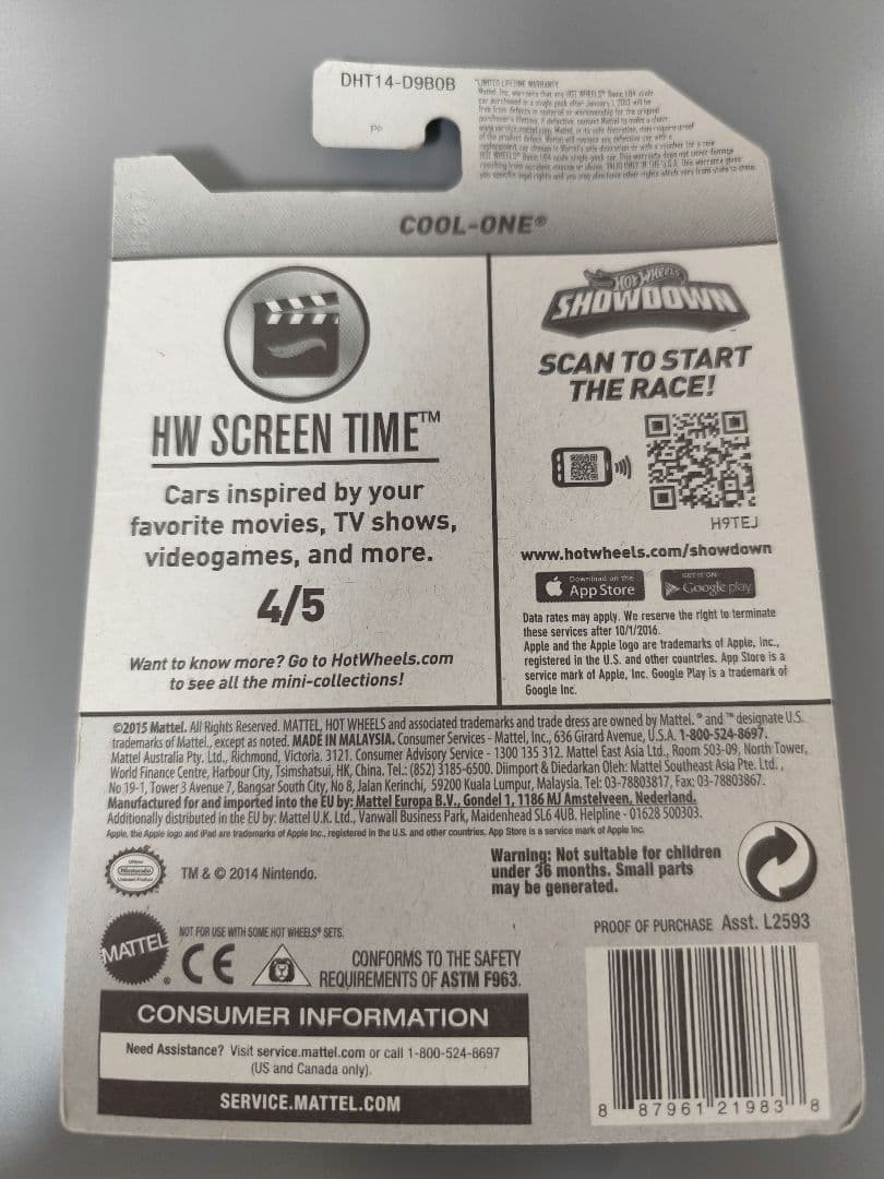 Hot Wheels マリオ HW SCREEN TIME