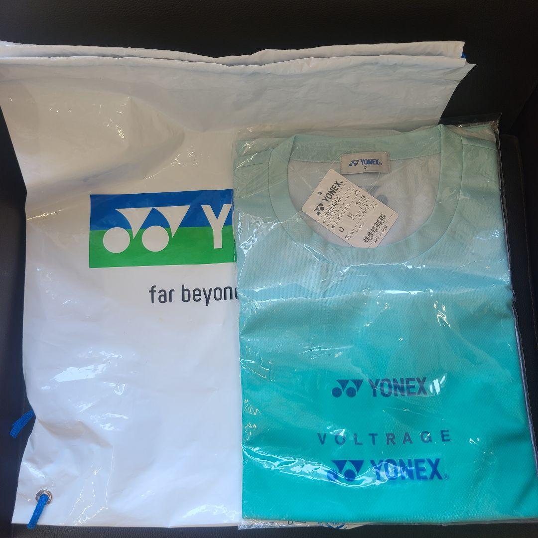 ヨネックス袋付き 限定02 VOLTAGE ボルトレイジTシャツ Oサイズ