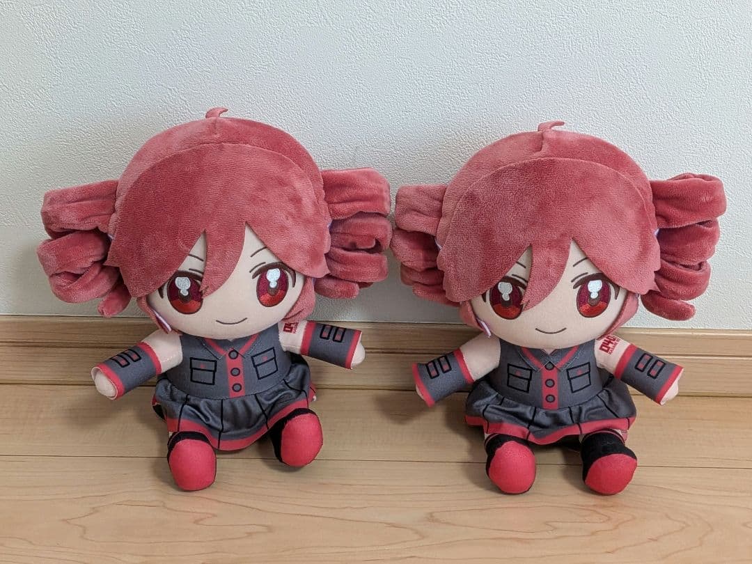 重音テト おすわりBIGぬいぐるみ 　マスコット　ラウンドワン限定