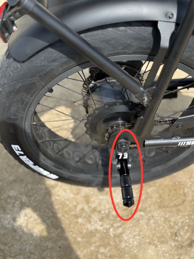 【激レア・数量限定】super73専用　特注フットレストペダル・フットスタンド