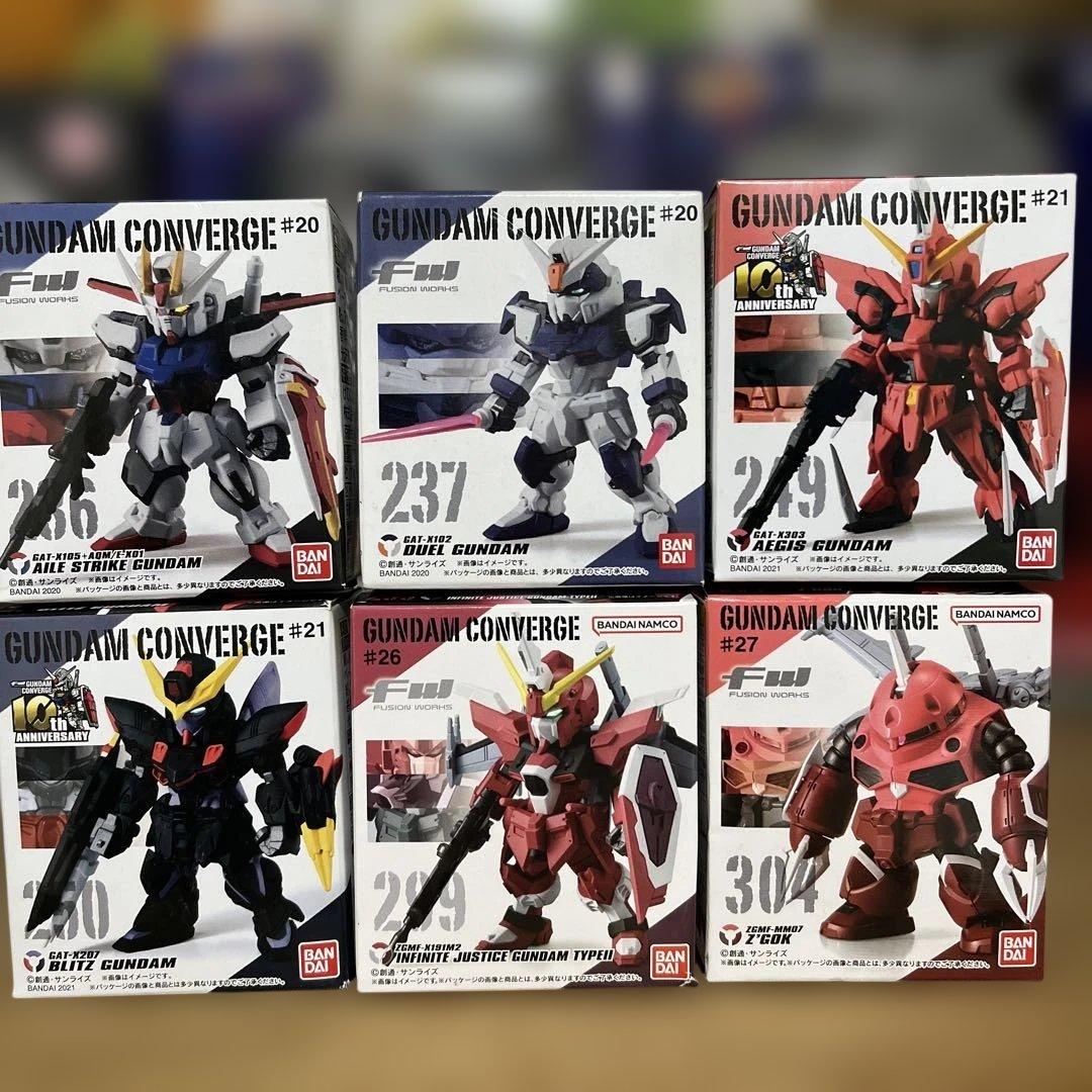 GUNDAM CONVERGE ガンダムSEEDセット