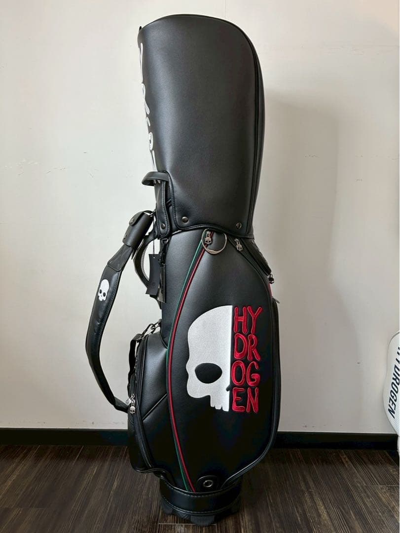 HYDROGEN スカルデザイン キャディバッグ