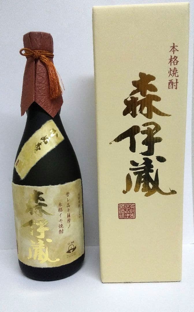 入手困難⭐️本格芋焼酎【森伊蔵金ラベル】720m l 25度 未開封品 箱付