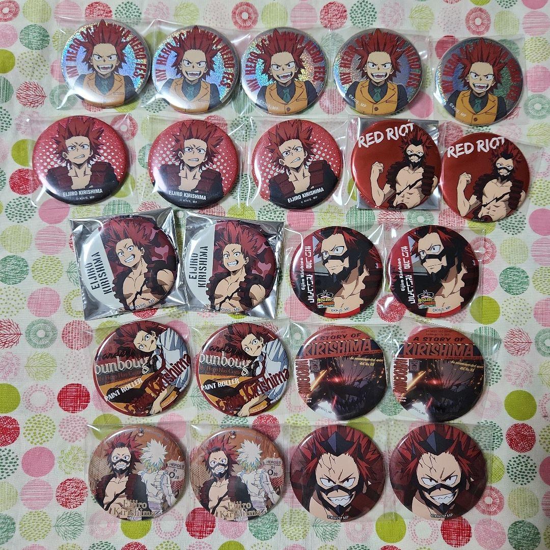 (バラ売り可能) 僕のヒーローアカデミア ヒロアカ 切島 缶バッジ 153点