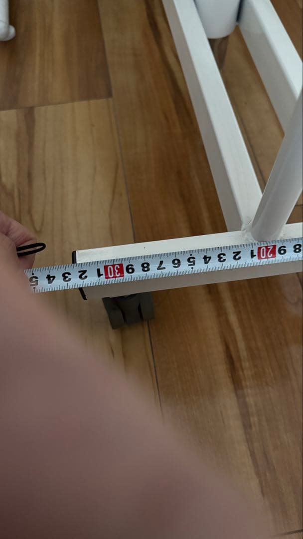 ゆ*き様 西村製作所 ペディキュアオットマン CB-811 ホワイト フットカー