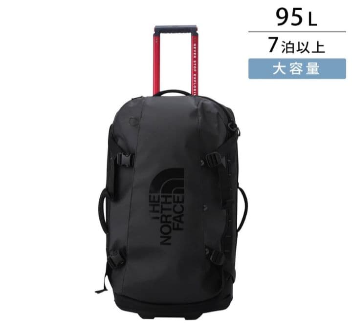 ノースフェイス　キャリーバッグ　大容量　使用1回