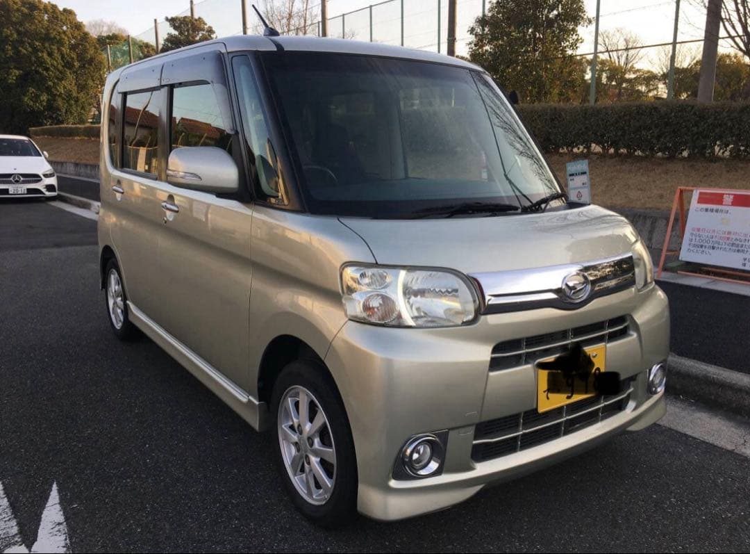 H24年ダイハツタント　G アイドリングストップ　スマートキー　電動スライドドア