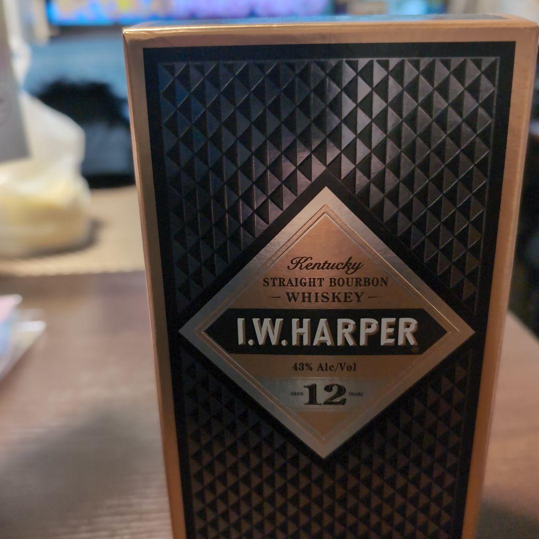 I.W. Harper 12年 バーボンウイスキー 750ml【新品/未開封】