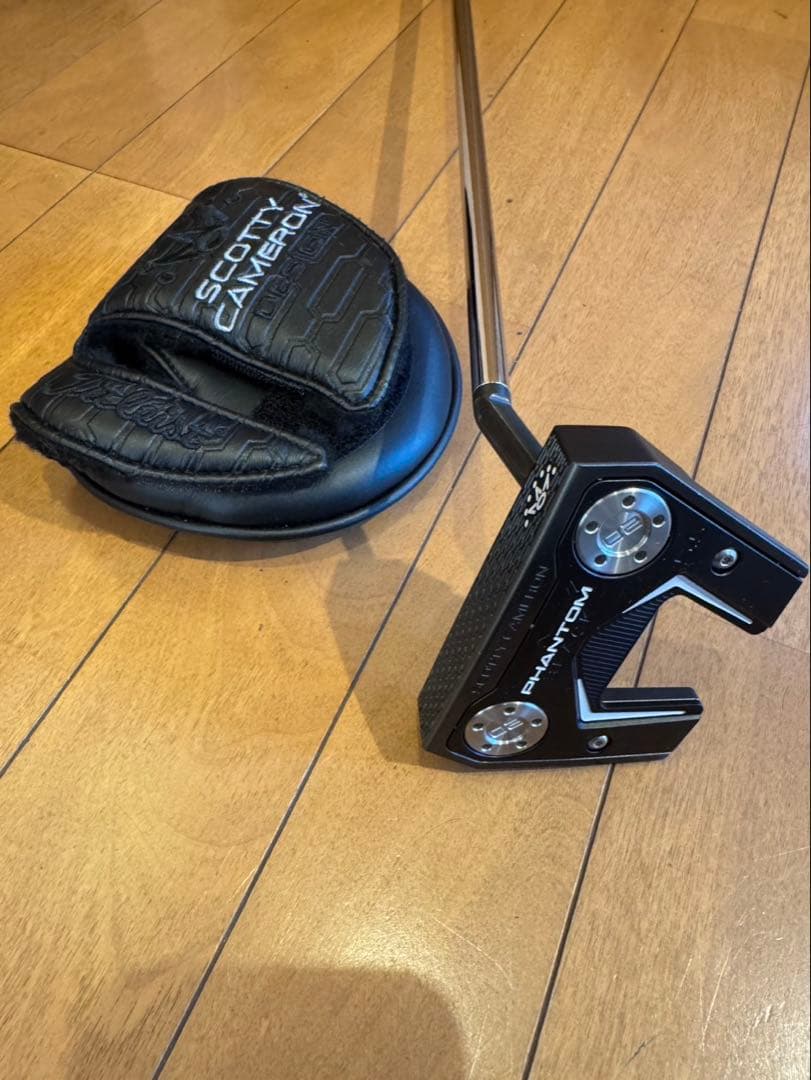 2025 スコッティキャメロン ファントムブラック5.5 ヘッドカバー付き