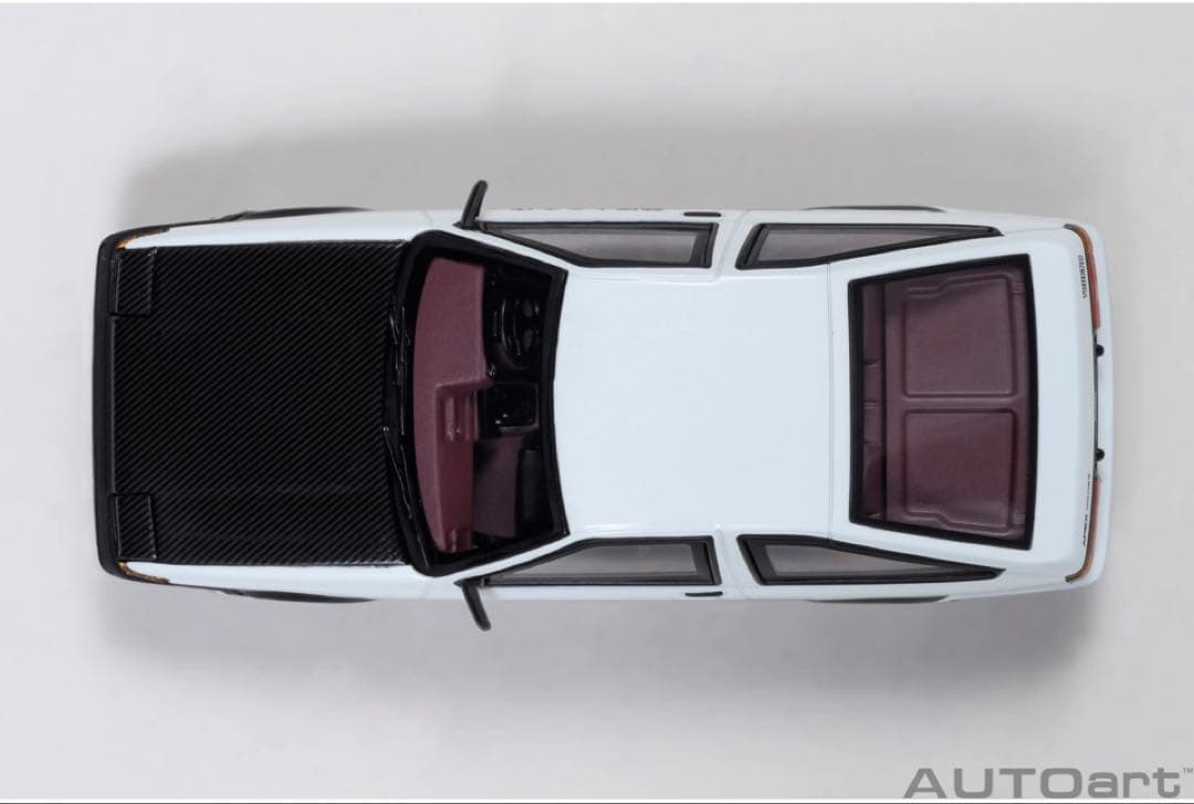 AUTO art頭文字D トレノAE86 ファイナルバージョン　1/64ミニカー