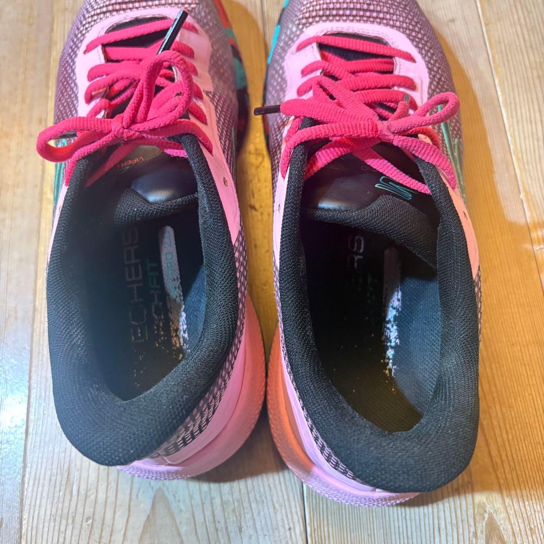 SKECHERSピックルVIPERCOURT PRO27cmピンクスケッチャーズ