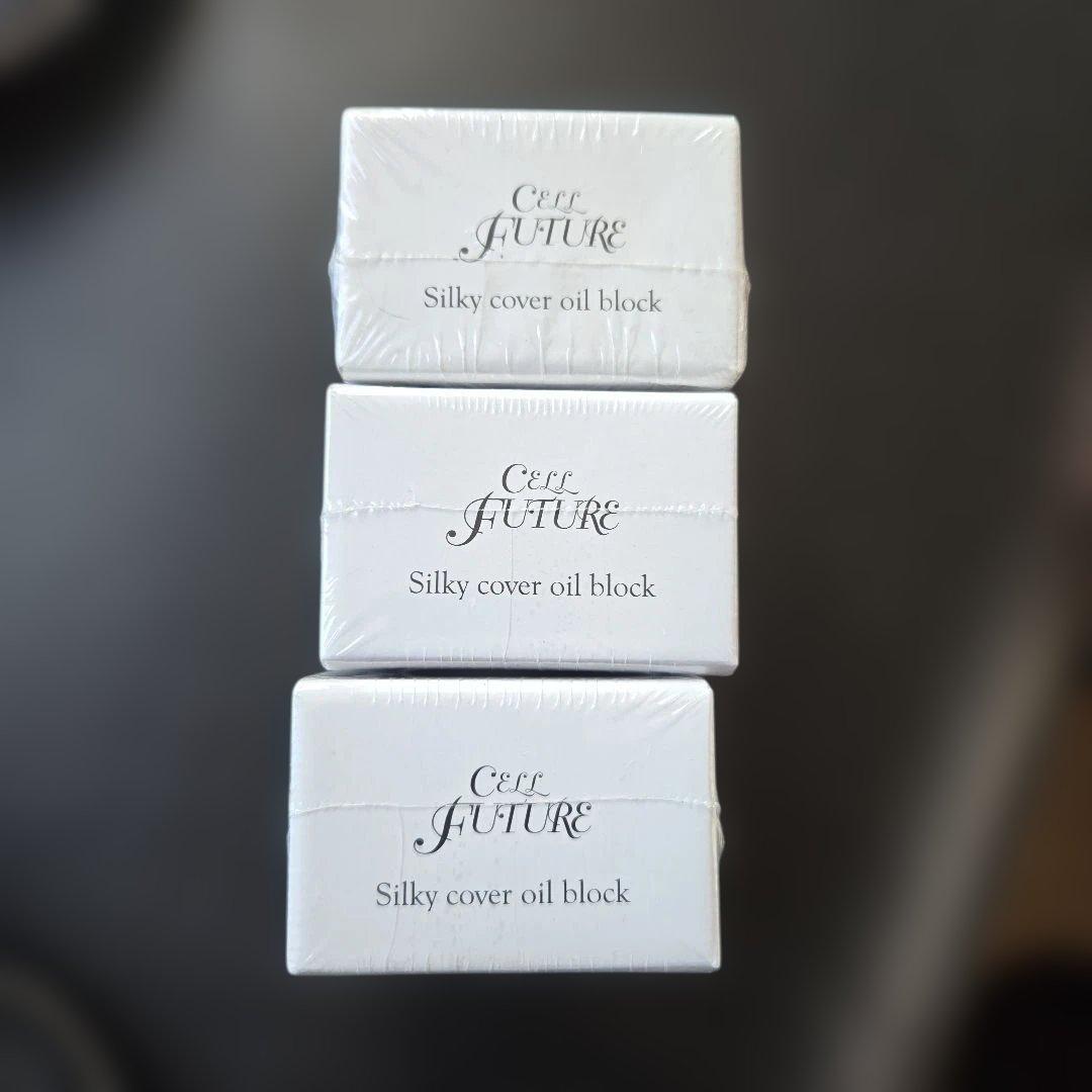 アプロス　セルフューチャー シルキーカバーオイルブロック　３個