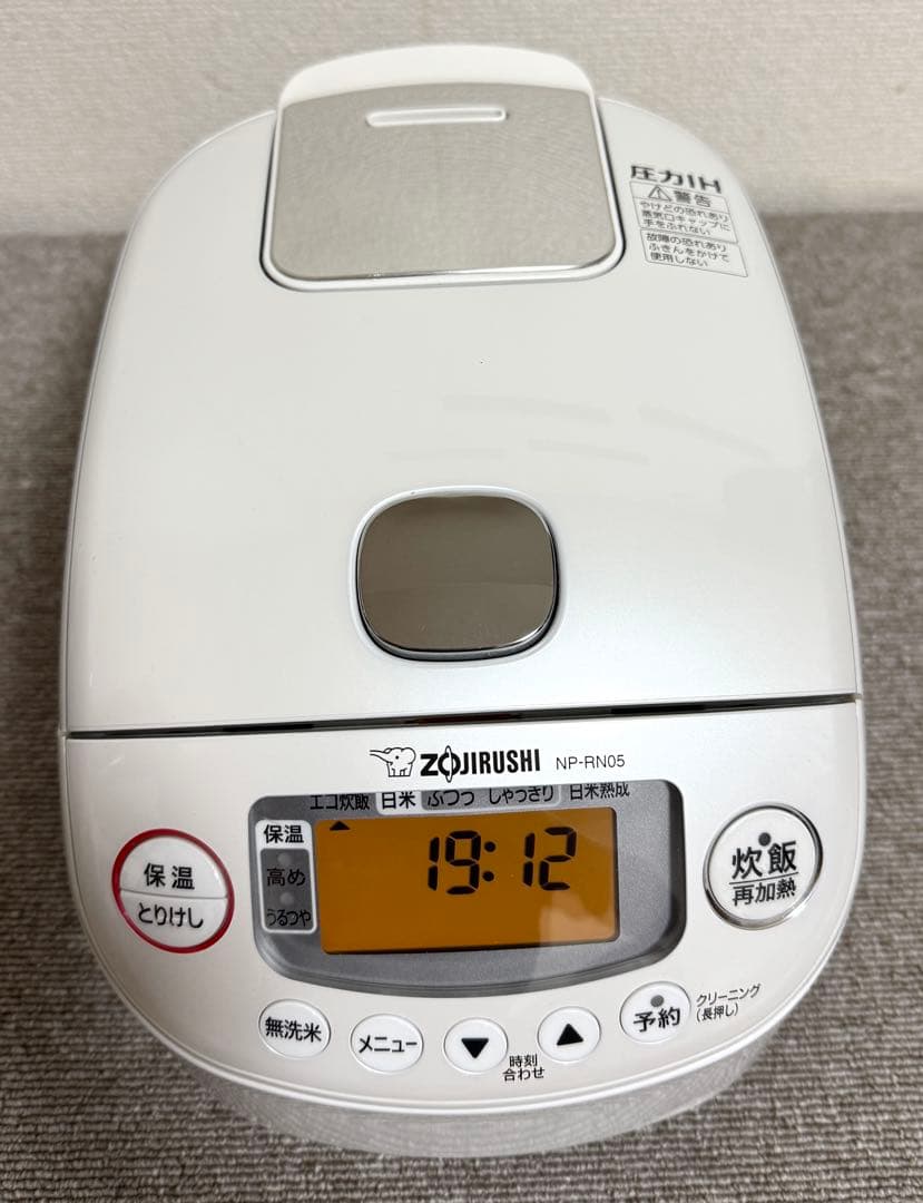 【美品】象印 極め炊き 圧力IH炊飯ジャー NP-RN05 動作保証