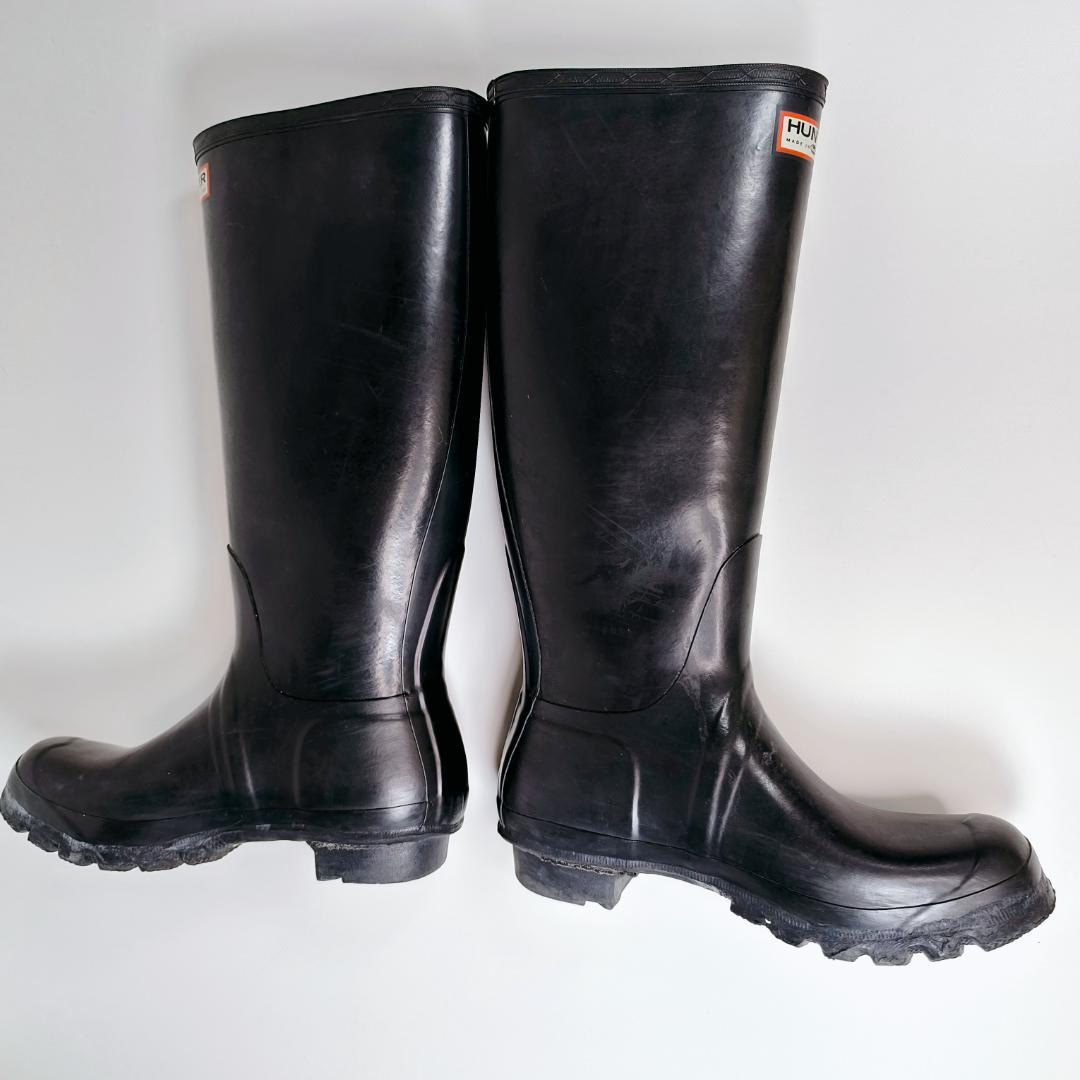 希少✨　HUNTER　ハンター　長靴　レインブーツ　UK5　イギリス国内限定生産