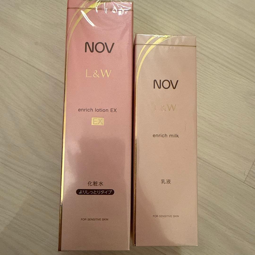 メルカリ便　ノブ　エンリッチローション　ミルク　セット売り