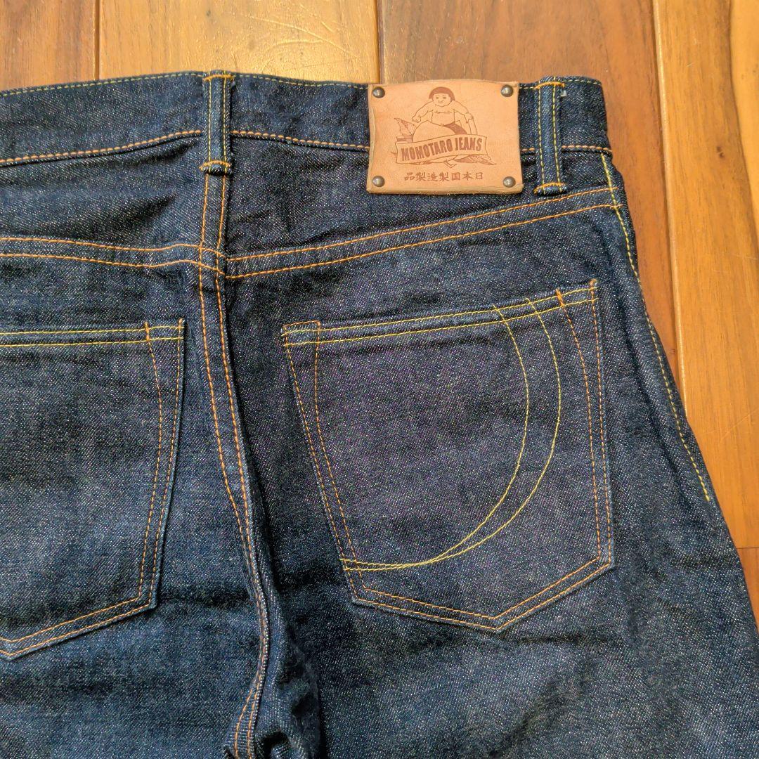 【未使用級】桃太郎ジーンズ　銅丹レーベル　クラッシックストレート　W29