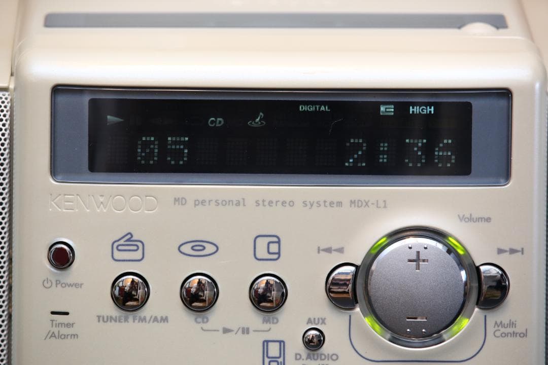 KENWOOD MDX-L1 CD/MD/TUNER コンポ ラジカセ 極美品