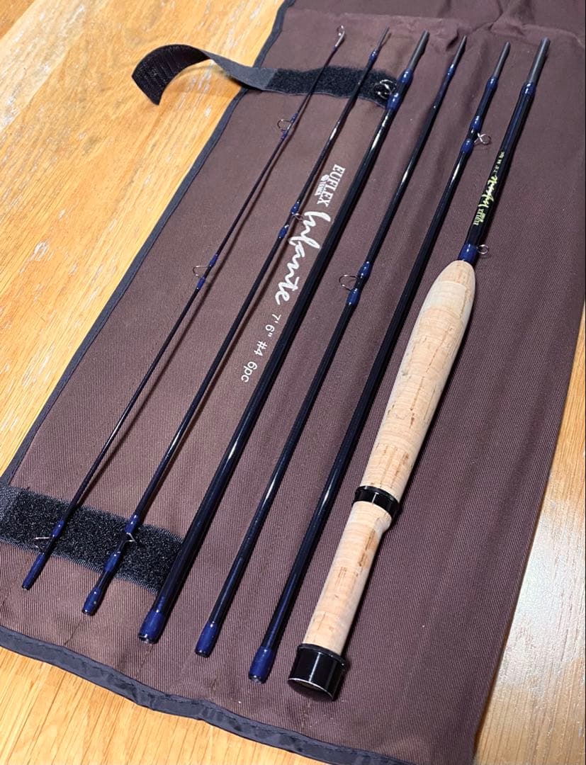 ティムコ インファンテ 764-6 7'6 #4 6pc パックロッド 美品