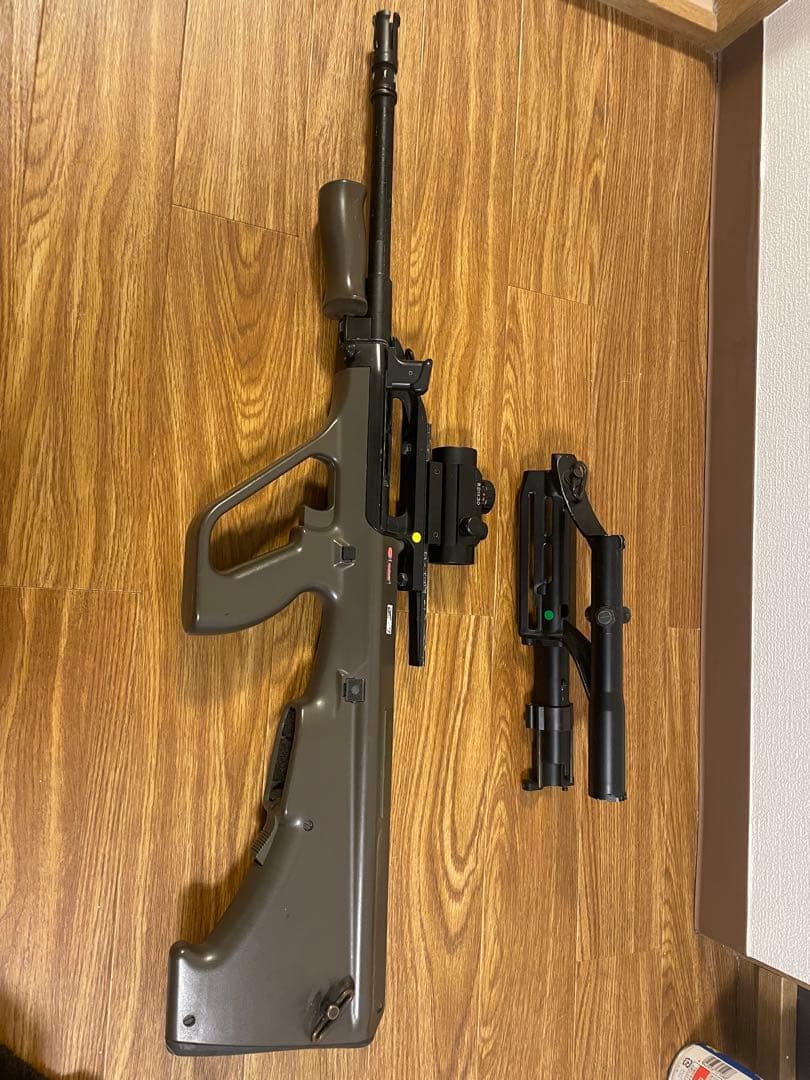 絶版品【ジャンク】東京マルイ　ステアーAUG ミリタリーモデル