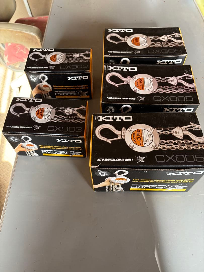 キトー　チェーンブロックCX005