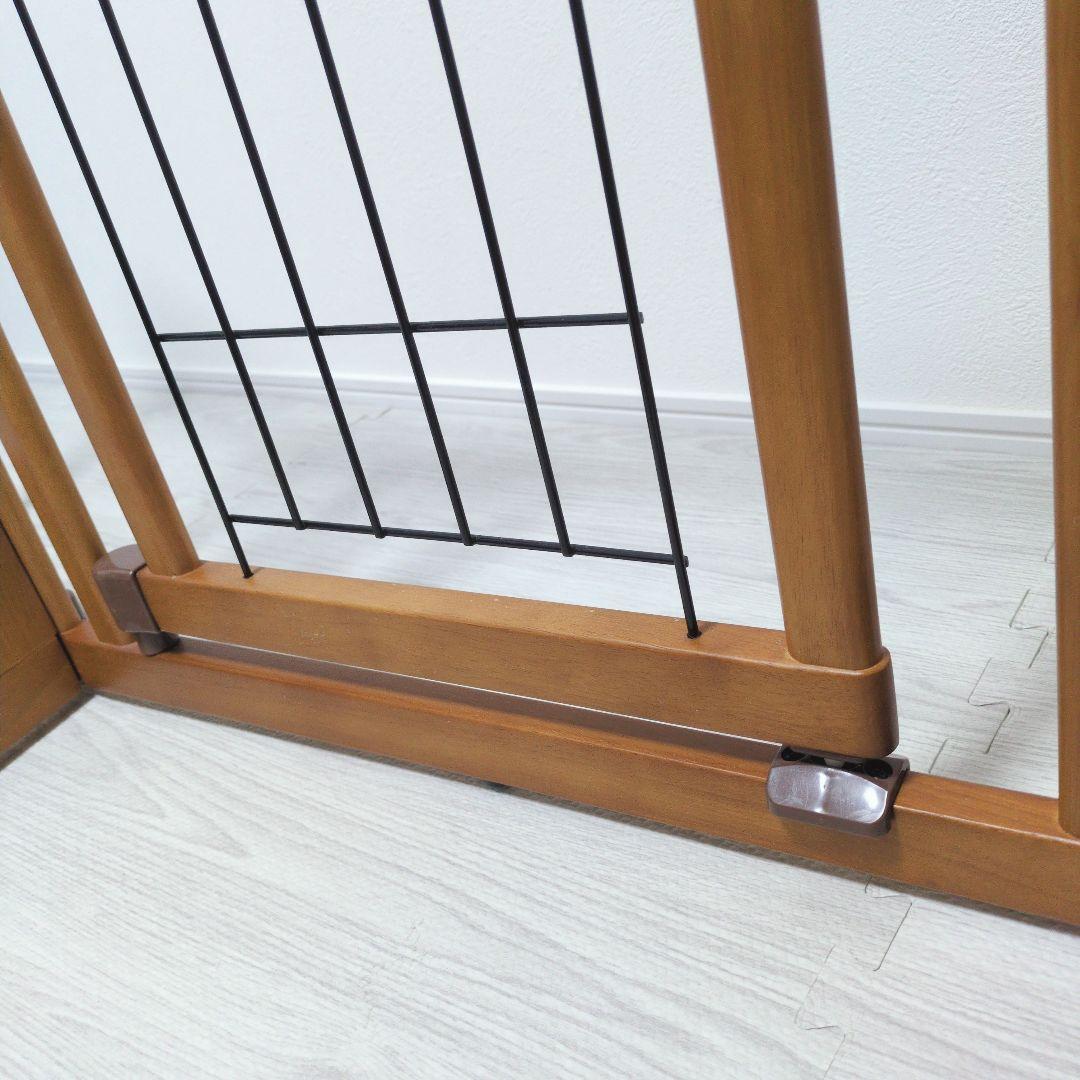 ✨️美品✨️Richell リッチェル ペット用 木製おくだけドア付ゲート S