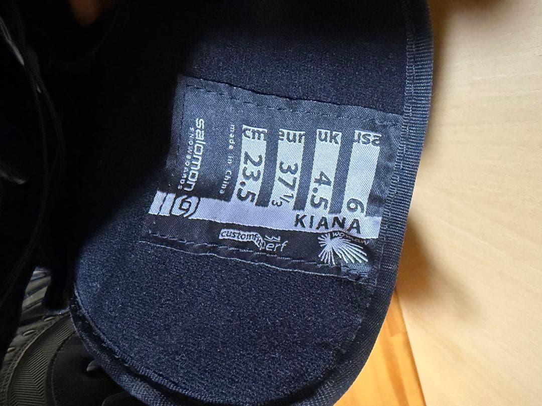 レディース　スノーボード　セット140 K2 KIANA 23.5ケースニット帽