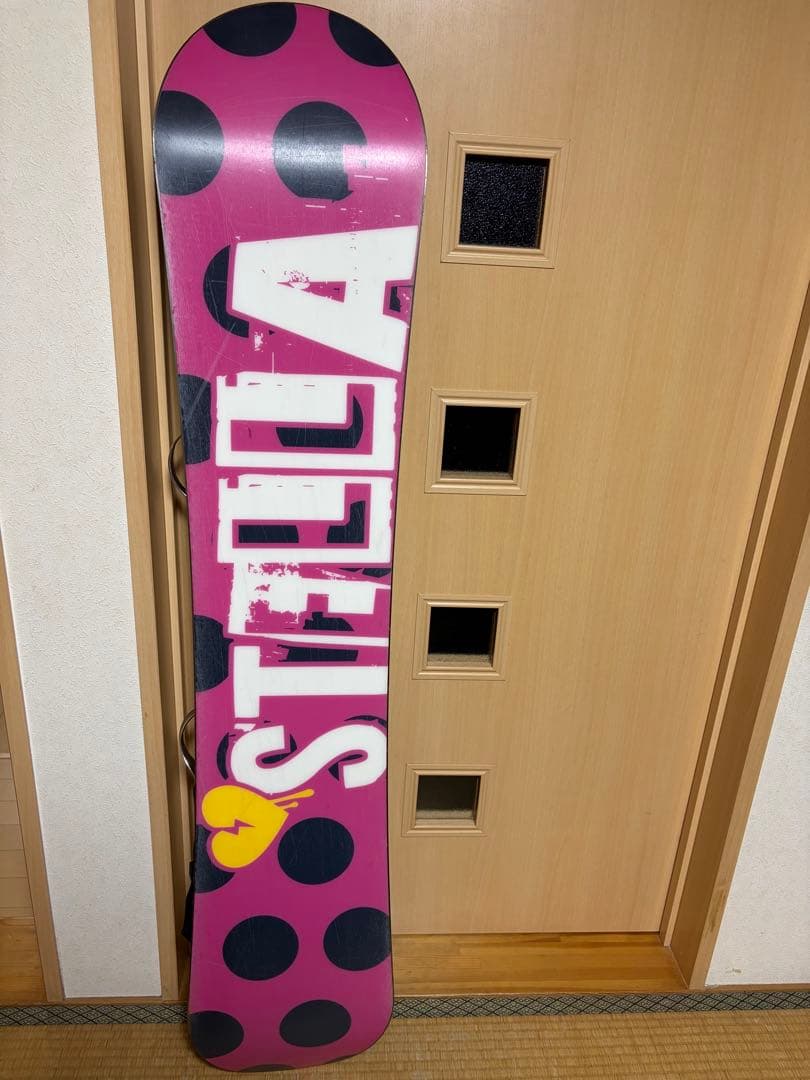 レディース　スノーボード　セット140 K2 KIANA 23.5ケースニット帽