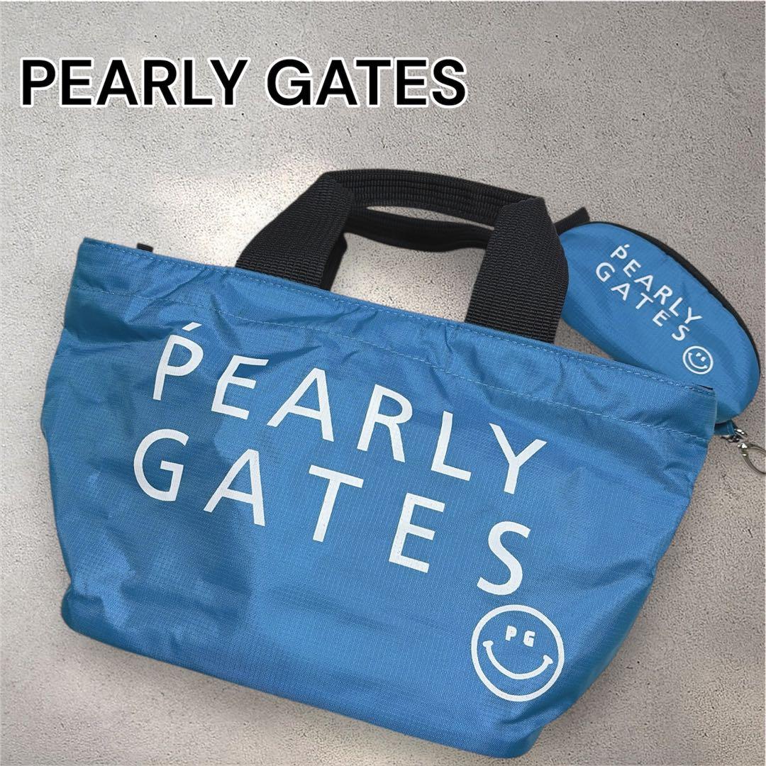 【セット】 PEARLY GATES カートバッグ ボールポーチ ゴルフ ニコ