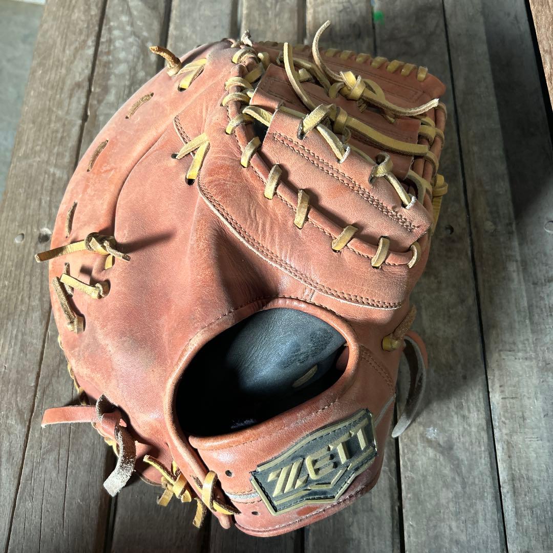 ZETT 硬式グローブ ブラウン