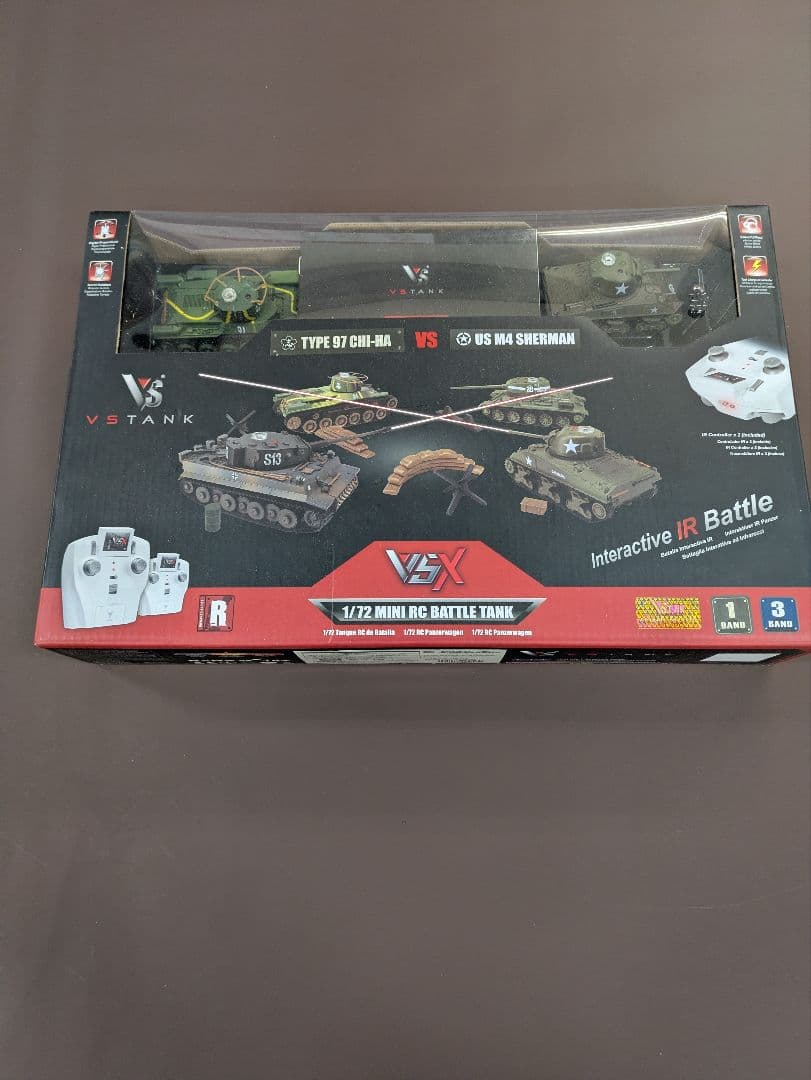 ホビーラジコン VSTANK 1/72 Mini RC Battle Tank