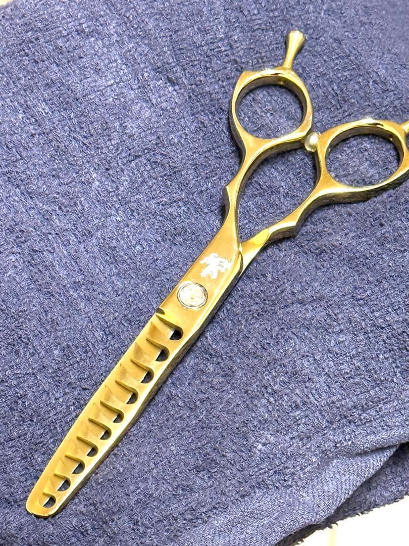 ゴールド セニングシザー PERM10トラックスシザース