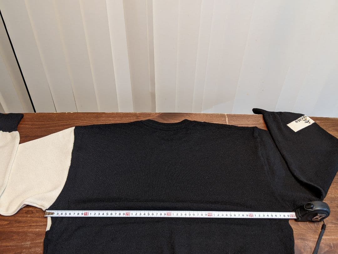 マンシングウェア　プルオーバー　ウール　ニット　ゴルフ　セーター　黒　トレーナー