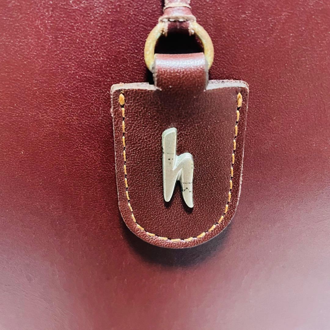 ハートマン レザー ブリーフケース ショルダーバッグ メンズ 茶 2way