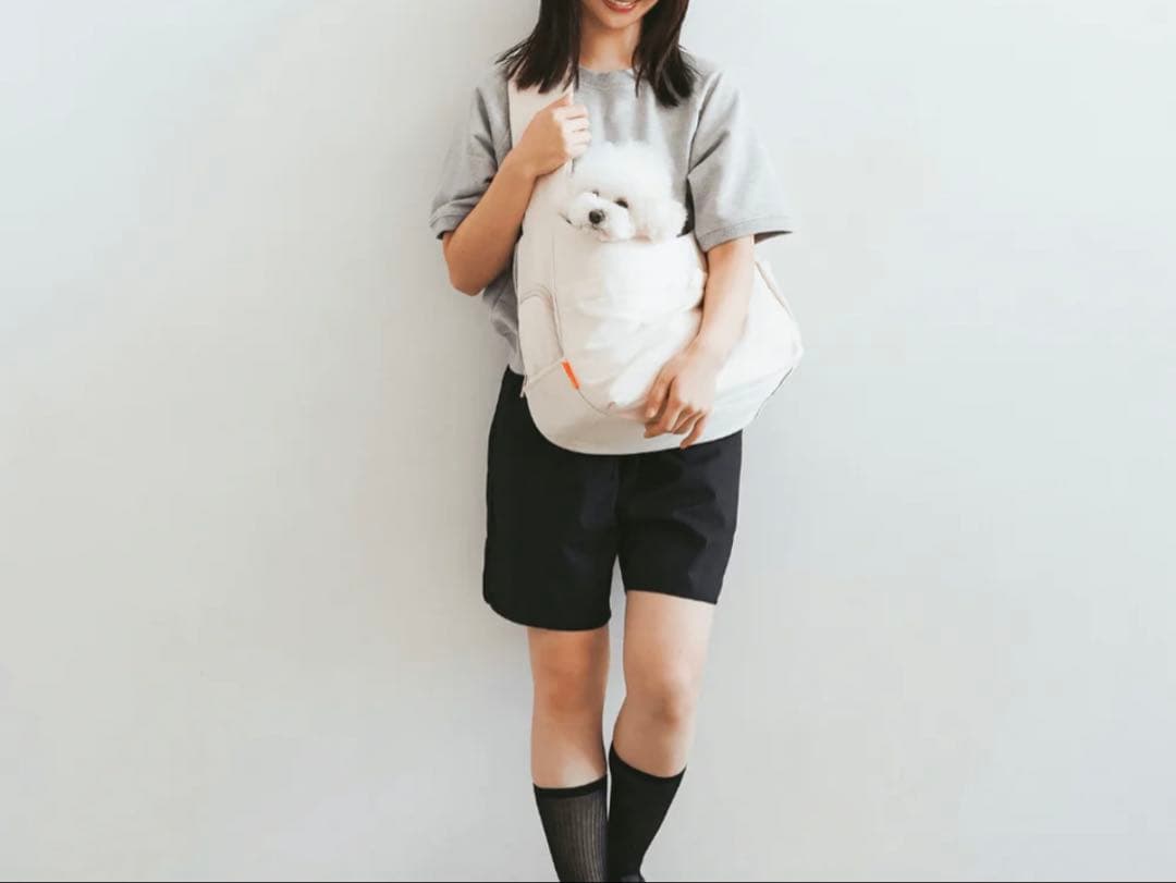 MINIME CROSS CARRY BAG(クロスキャリーバッグ)Mアイボリー