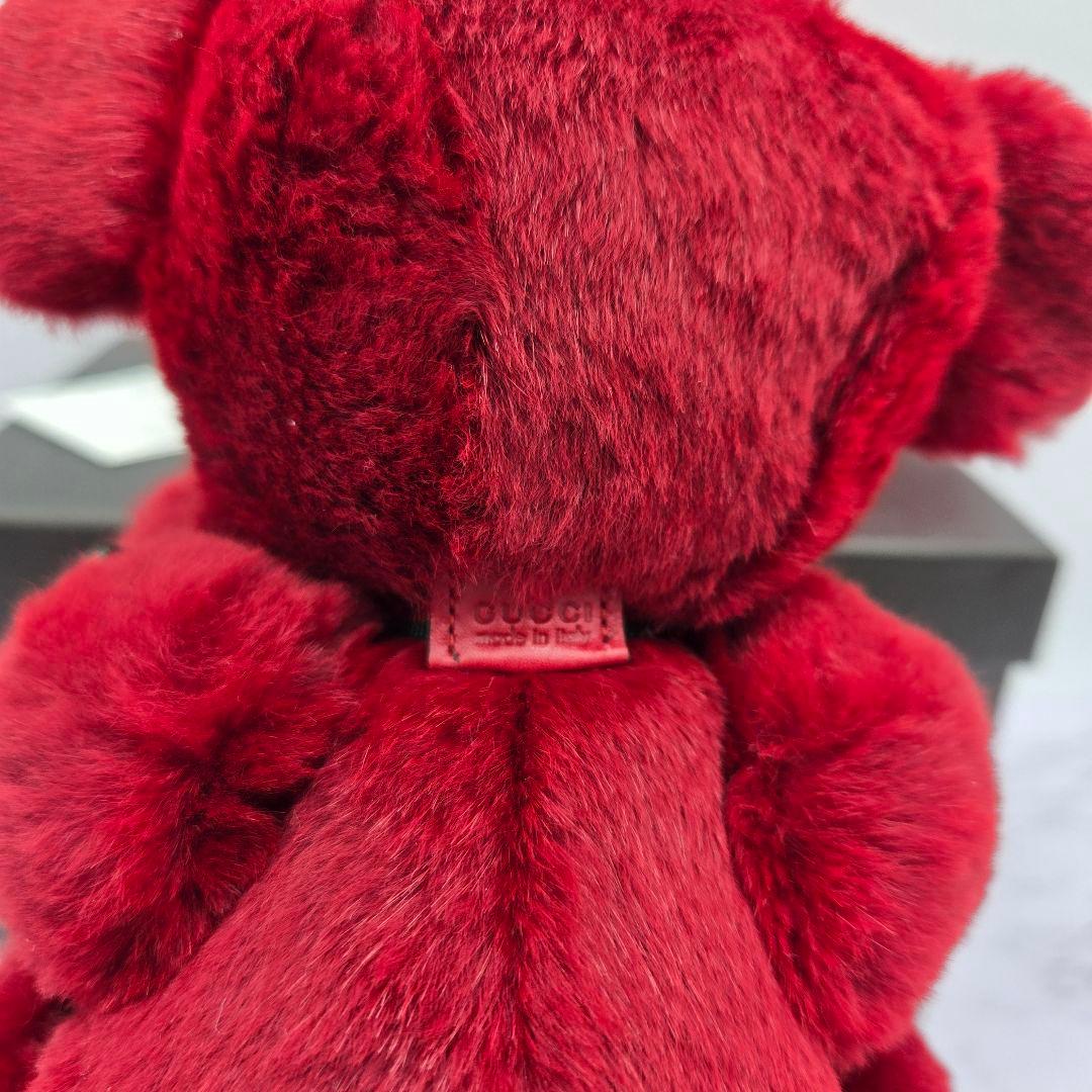 【希少】 GUCCI グッチ テディベア ファー ぬいぐるみ クマ くま